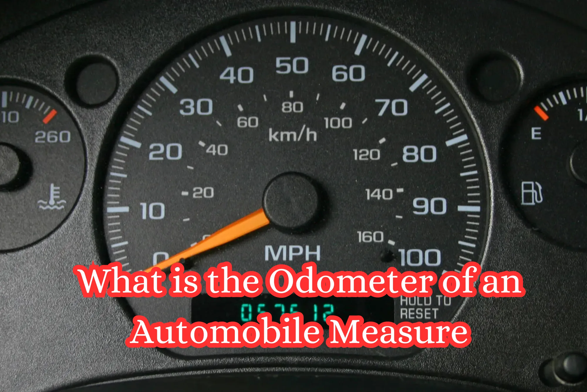 What is the Odometer of an Automobile Measure