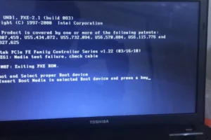 how to reboot toshiba laptop