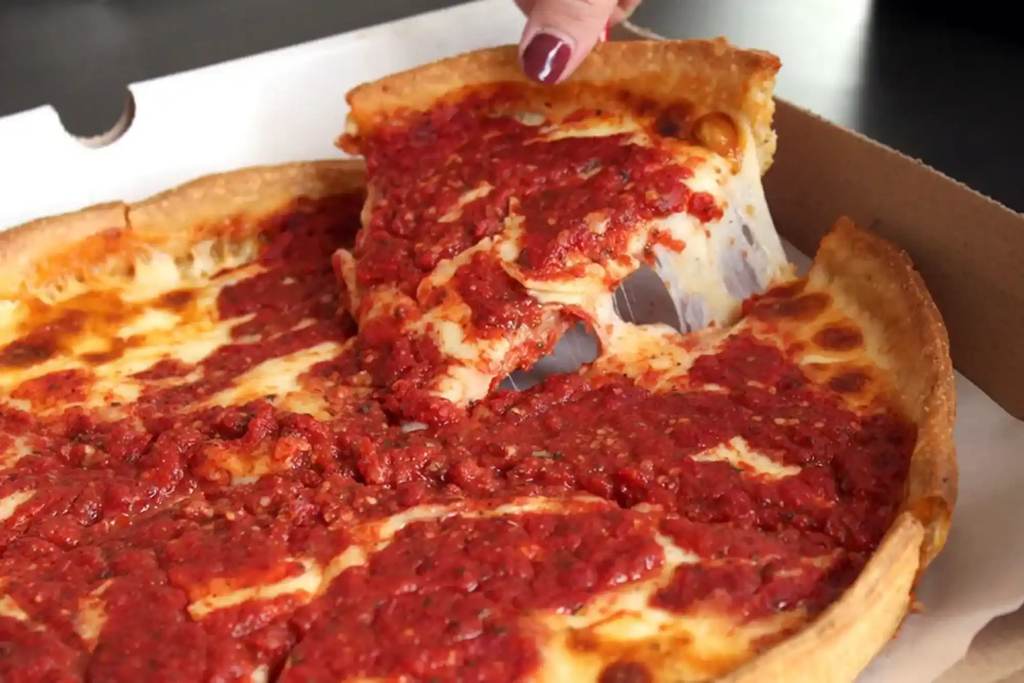 Reheat Giordano's Deep Dish Pizza