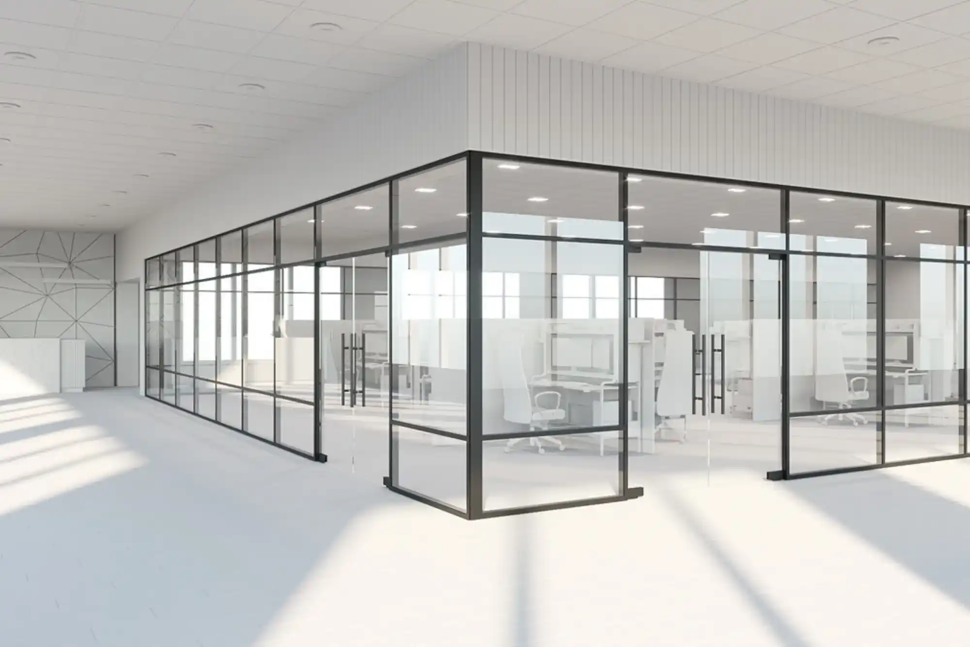 Aluminium and Glass Partitions