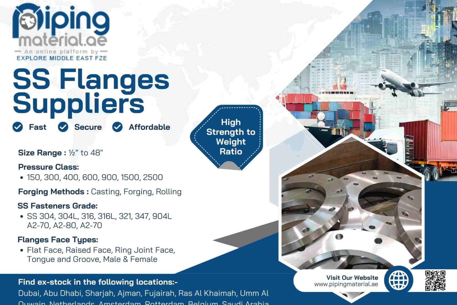 7 Powerful Advantages of Using SS Flanges in Pipe Connections